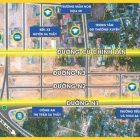 chỉ 450tr sở hữu ngay lô đất 110m2 đường 13m5 có sổ đỏ ngay TT thị trấn