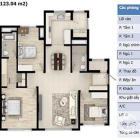 BÁN CĂN HỘ 3PN 3101-CT2 Chung cư Hàn Quốc Hyundai Hillstate,Tô Hiệu Hà Đông