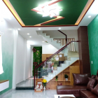 Nhà phố 2 lầu, 3PN có nội thất mt hẻm thông 8m đường 8 Lò Lu, quận 9