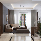 Nhà phố Thuận An chính chủ 1 trệt 2 lầu kề chợ Búng