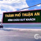 Bán Nhà Mặt Tiền Thuận An Bình Dương