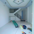 Bán nhà mới 1 trệt 1 lầu ở thị trấn Đức Hòa nhà 2 PN, 2WC giá chỉ 880 triệu