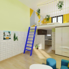 Cho thuê chung cư mini tại ngõ 193 Phú Diễn chỉ với 3,4tr/ tháng full đồ