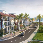Biệt thự Sungroup tại Hạ Long 13 tỷ, bàn giao thô, qua đường là tới bãi biển
