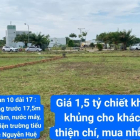 ''CHUYỂN NHƯỢNG ĐẤT '' ra gấp 2 nền đất thổ cư thuộc khu dân cư Dương Minh Châu,