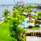 nhà phố liền kề ven sông vàm cỏ an ninh 24/7