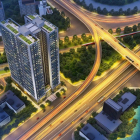 Căn hộ 2 phòng ngủ trả trước 600 triệu CK 160 tr Hoàng Huy Grand Sở Dầu