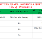 DỊCH VỤ RÚT TIỀN THẺ TÍN DỤNG VISA, MASTER, JCB - UY TÍN TẠI HỒ CHÍ MINH