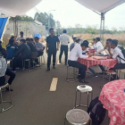 Bán lô đất 170 m2 ngang 8m sổ hồng riêng 100% thổ cư ngay trường tiểu học