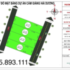 Cần bán gấp 4 lô thổ cư 2 mặt tiền tại An lại- Cẩm Đông- Cẩm Giàng- HD