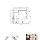 Căn 2 phòng ngủ Minato 82m2 vốn đầu tư 1 tỷ, ngân hàng 70% miễn lãi 18 tháng.