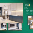 Bán nhà CC diện tích 61,4m2 thuộc dự án Diamond Connect, giá 2,2 tỷ