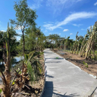 Đất nền cặp rạch Ông Tiêm, Cách đường Trương Vĩnh Nguyên 400m, mặt sông,ô tô đi