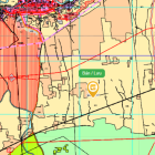 Bán đất gần 1 mẫu đất ở Bình Thuận, sổ sẵn, đường thê hiện trên sổ.