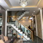 Bán nhà 1 trệt 2 lầu đối diện UBND xã Hưng Long Bình Chánh