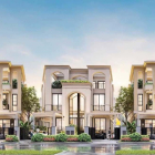 Bán nhà 1 Trệt 2 Lầu có sân vườn phía sau. Ngay khu đô thị mới Châu Đốc 