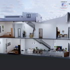 NHÀ PHỐ MẶT TIỀN CHỈ hơn 900tr 1 trệt 1 lầu có sân thượng view đẹp giá rẻ