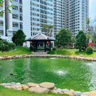 Cho thuê 3pn Vinhomes Q9 view hồ cá koi giá sinh viên chỉ 8 triệu/tháng