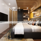 Vinhome smart city, bán cắt lỗ căn hộ 1 ngủ 1 + 1, full nội thất cao cấp - 43,5m