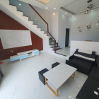 Nhà phố 1 trệt 2 lầu với thiết kế hiện đại ,sổ hồng riêng