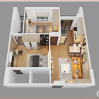 Chính chủ cần bán căn chung cư Bình An 2 phòng ngủ ,giá tốt nhất thị trường