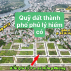 Bán đất đấu giá tổ 7 Lê Hồng Phong, Phủ Lý, Hà Nam giá F0
