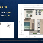   Căn Hộ View Sông Sài Gòn - landmark81  3pn/2wc chỉ có 2ty7