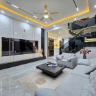 CẦN BÁN NHÀ 2 LẦU NỘI THẤT ĐẦY ĐỦ, TÂN UYÊN BÌNH DƯƠNG