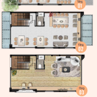 Bán liền kề Palmy Biztown – HDB Thanh Trì – 75m² – giá chỉ 150tr/m²