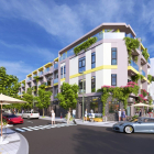 Nhà phố MT Đ. Bình Thung gần làng đại học Quốc Gia và BigC Go Dĩ An