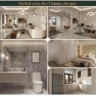 Nhà thương mại 1 trệt 2 lầu, mặt tiền Lê Lợi, cdt Becamex TDC