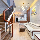 NHÀ PHỐ HIỆN ĐẠI 1 TRỆT 2 LẦU + SÂN THƯỢNG - MẶT TIỀN TRẦN NAM PHÚ CÁCH BỜ HỒ 50