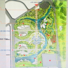 Bán lô đất TĐC siêu đẹp 90m2 mặt tiền 7,5m view dự án công viên ánh sáng Giang B