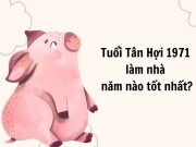 Tuổi Tân Hợi 1971 làm nhà năm nào tốt nhất?