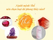 8 Loại đá phong thủy mệnh Thổ thu hút may mắn, tài lộc