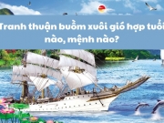 Tranh thuận buồm xuôi gió hợp tuổi nào, mệnh nào?