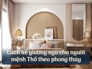 Cách kê giường ngủ cho người mệnh Thổ theo phong thủy