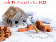 Tuổi Tý làm nhà năm 2023