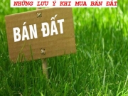 Mua bán đất cần chuẩn bị giấy tờ gì?