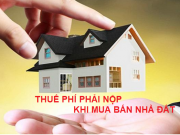 Mua bán nhà đất, phải nộp những loại thuế phí gì?