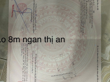 Bán GẤP lô đất NGANG 8m, giá chủ thiện chí