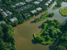 khu đô thị sinh thái Eco Retreat xã thanh phu , huyện Bến Lức , Long An 