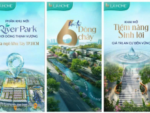 LA HOME - KHU ĐÔ THỊ SINH THÁI LIỀN KỀ TPHCM - CHÍNH THỨC MỞ BÁN KHU RIVER PARK