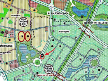 Bán shophouse LK kđt sinh thái Tasco Xuân Phương 90m2 đường 2 MT 6m đường 40m