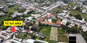 kẹt tiền hạ giábán nhà mặt tiền đường nhựa Giồng Lớn + 3 Phòng trọ đang cho thuê