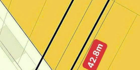 HÓC MÔN, ĐẤT MẶT TIỀN ĐƯỜNG SONG HÀNH, KV 9.3x40m 358m2 THỔ, CHỈ 25 TỶ