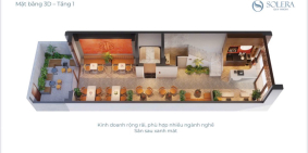 Chỉ 59 Căn Shophouse 5 Tầng Solera Quy Nhơn - Giá Từ Chủ Đầu Tư - Sổ Đỏ Lâu Dài