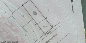 BÌNH CHÁNH, MẶT TIỀN VƯỜN THƠM, ĐẤT THỔ CƯ DT 9x32m GIÁ 7 TỶ