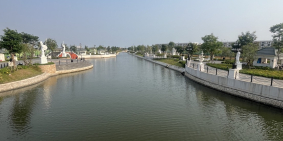 90m2 - Giá 6.73 tỷ - Ngang 5m - 4 tầng 4PN4WC khu đô thị T&T Long Hậu