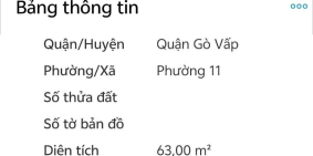 Quang Trung  7x9 vuông vức - 2 căn ra mặt tiền 